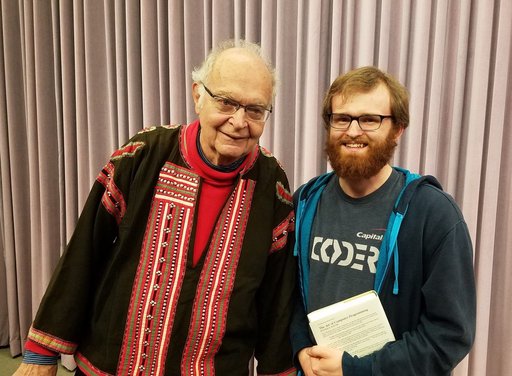 Me with Don Knuth